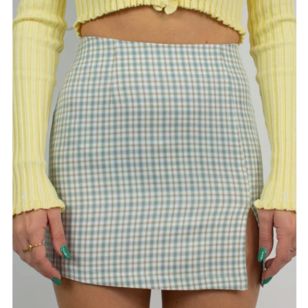 Plaid Skirt